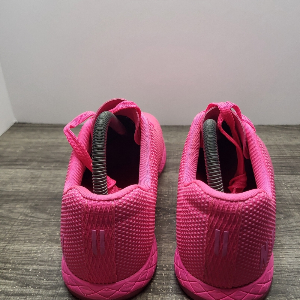 NOBULL Outwork Neon Pink Womens Size 9 Sneakers Cross Training Weightlifting - Picture 5 of 10